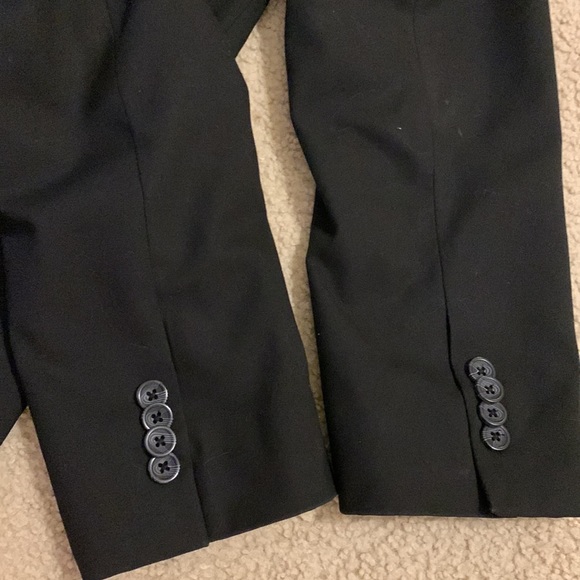 Kenneth Cole Reaction Techni Cole Black Blazer Jacket Size 40R - Picture 10 of 17